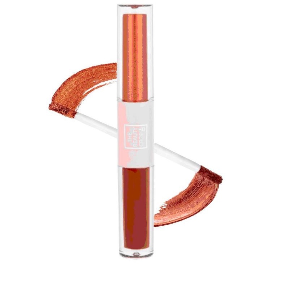 THE BEAUTY CROP Dual-Ended Liquid Eyeshadow in “Cinnamon & Fudge” (Brand New!) ✨